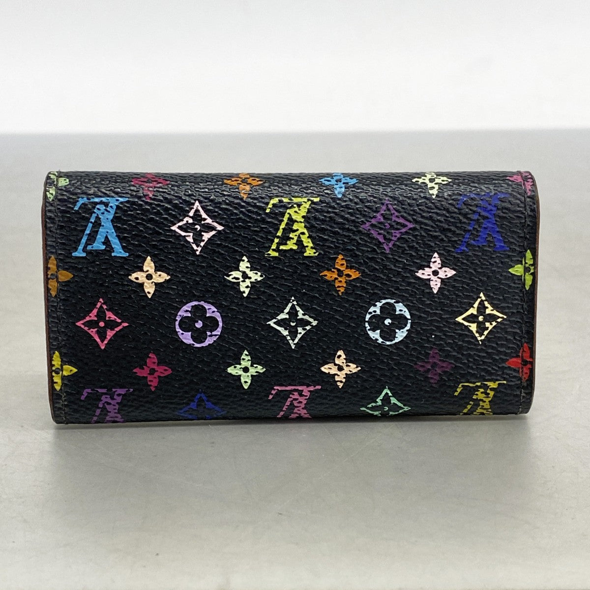 【5gd5398-h】ルイヴィトン キーケース モノグラム・マルチカラー ミュルティクレ4 M60284 ヴィオレ【中古】レディース