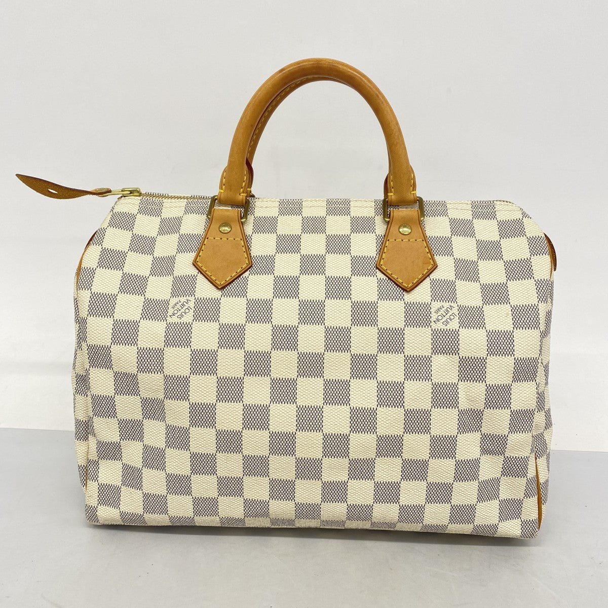 【5gd5403-b-h】ルイヴィトン ハンドバッグ ダミエ・アズール スピーディ30 N41533 ホワイト【中古】レディース
