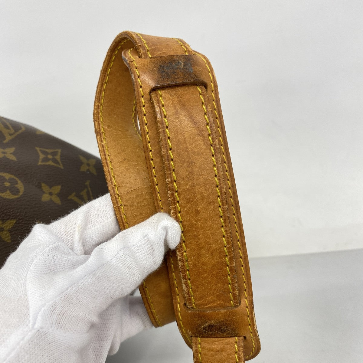 【5gd5420-h】ルイヴィトン ボストンバッグ モノグラム キーポルバンドリエール55 M41414 ブラウン【中古】メンズ レディース ユニセックス