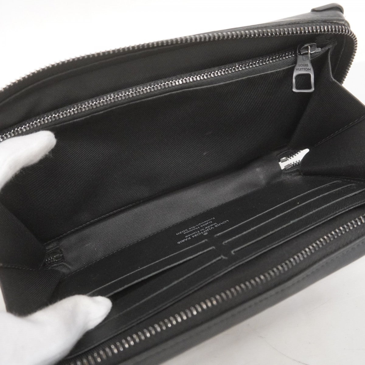 ★SALE【5gd5497-h】ルイヴィトン クラッチバッグ モノグラム・タフタージュ ソフトトランククラッチ M45061 ブラウン ブラック【中古】メンズ