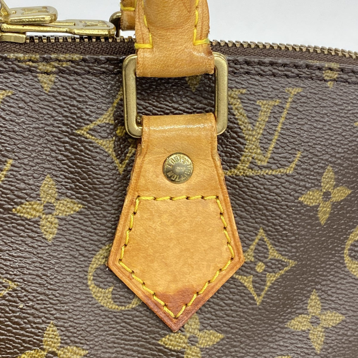 【5gd5517-h】ルイヴィトン ハンドバッグ モノグラム アルマ M51130 ブラウン【中古】レディース