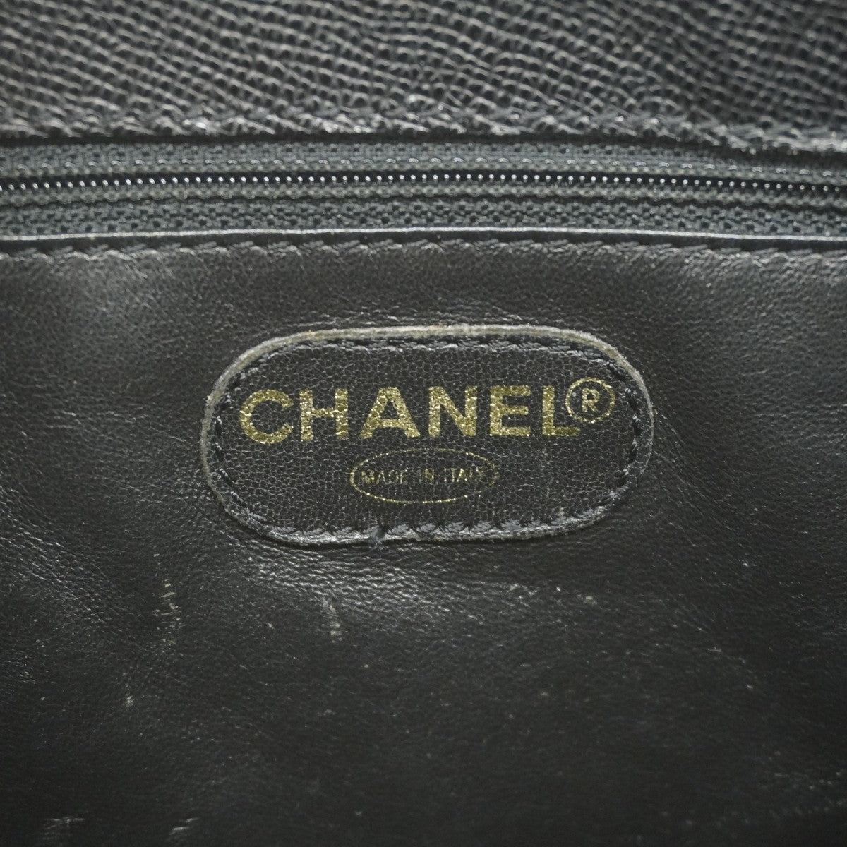 ★SALE【5ge5653-h】シャネル ショルダーバッグ レザー ブラック ゴールド金具【中古】レディース