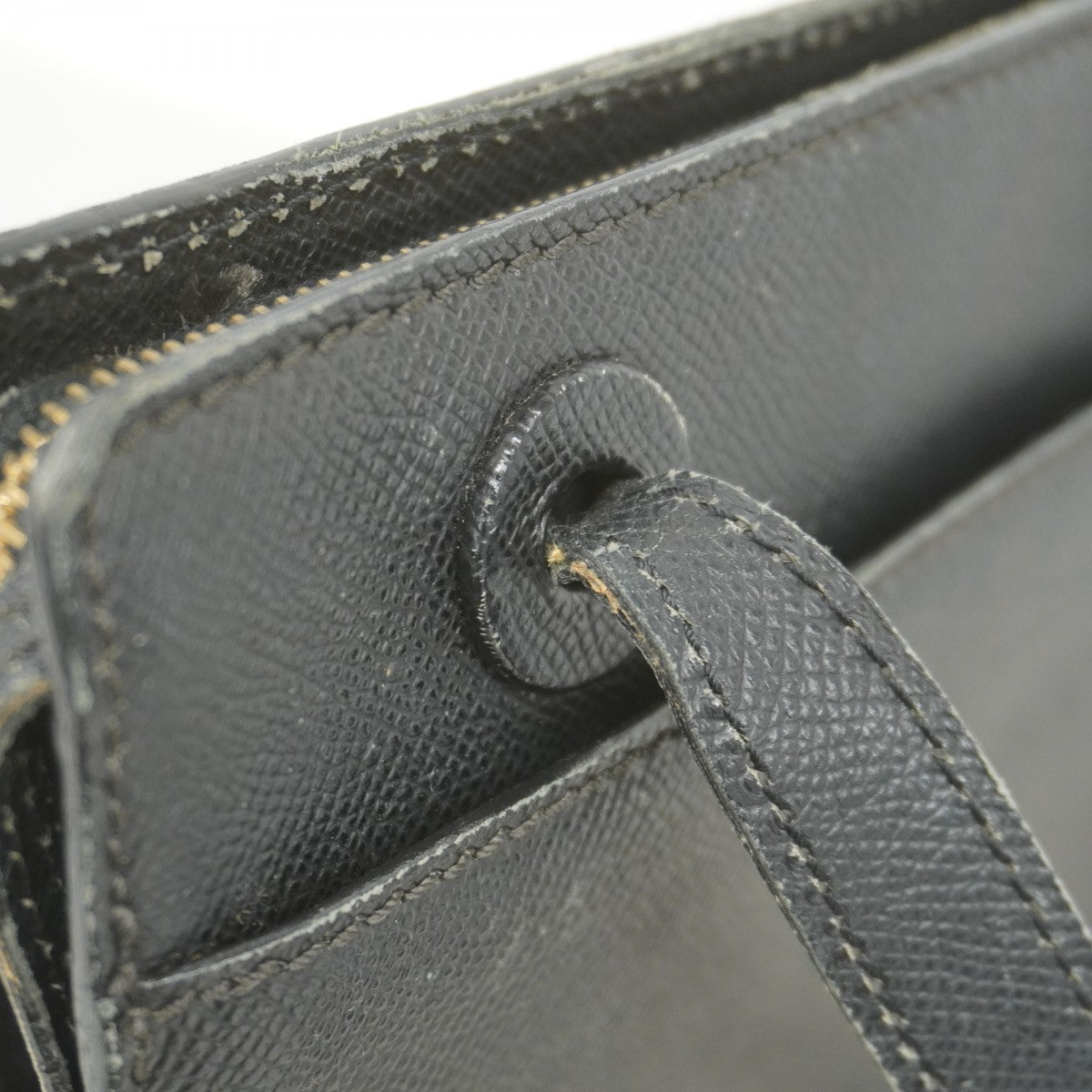 ★SALE【5ge5653-h】シャネル ショルダーバッグ レザー ブラック ゴールド金具【中古】レディース