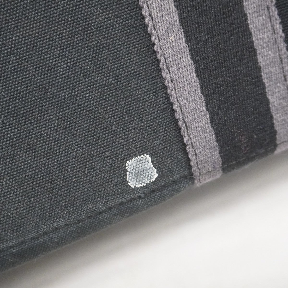 【5ge5740-h】エルメス トートバッグ フールトゥMM キャンバス ブラック シルバー金具【中古】メンズ レディース ユニセックス
