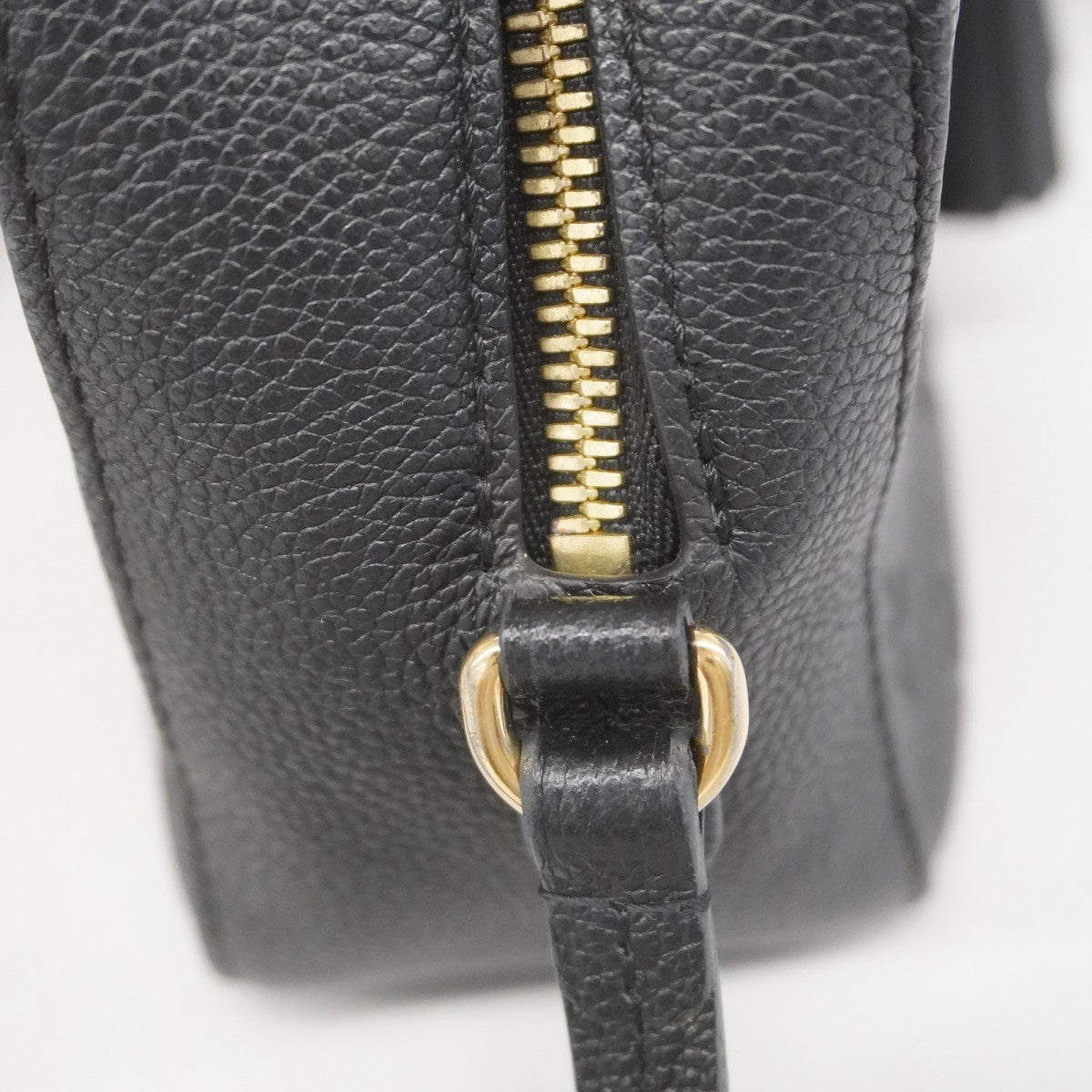 【5ge5745-h】ルイヴィトン ショルダーバッグ モノグラム・アンプラント サントンジュ M44593 ノワール【中古】レディース
