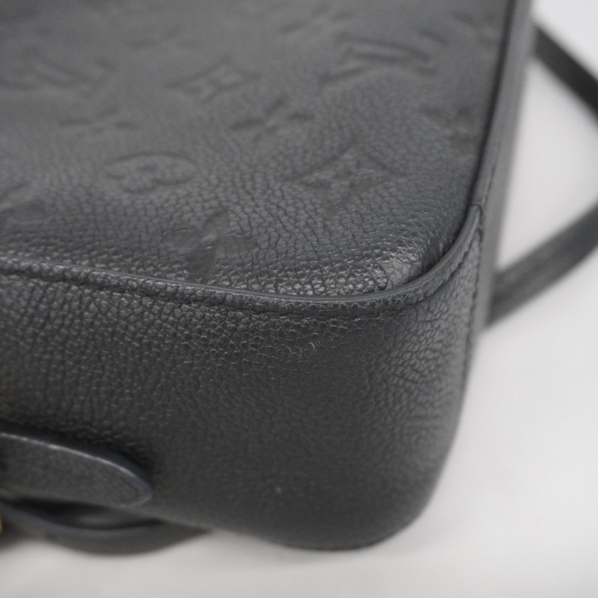 【5ge5745-h】ルイヴィトン ショルダーバッグ モノグラム・アンプラント サントンジュ M44593 ノワール【中古】レディース