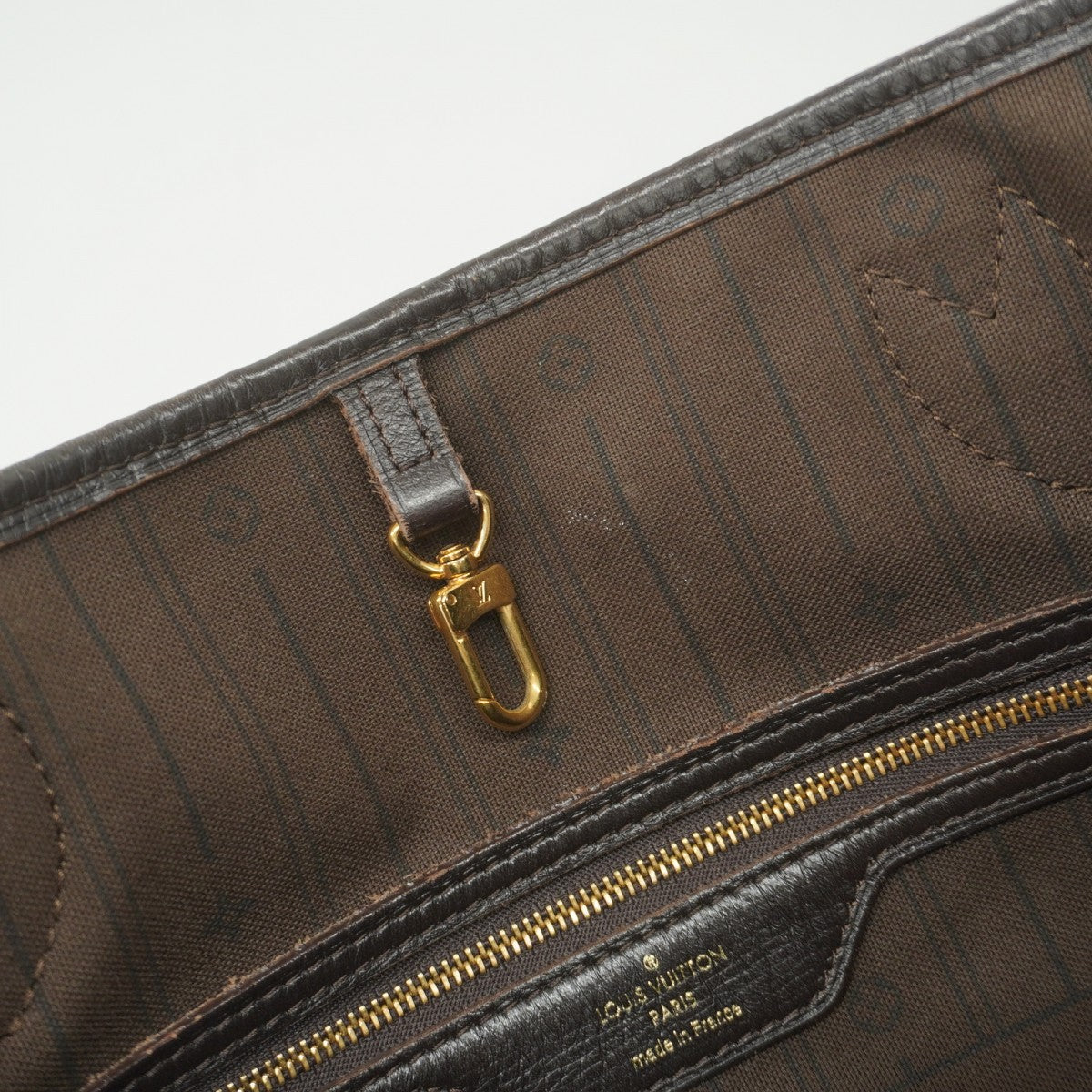 【5ge5804-h】ルイヴィトン トートバッグ モノグラム・イディール ネヴァーフルMM M40513 フザン【中古】レディース