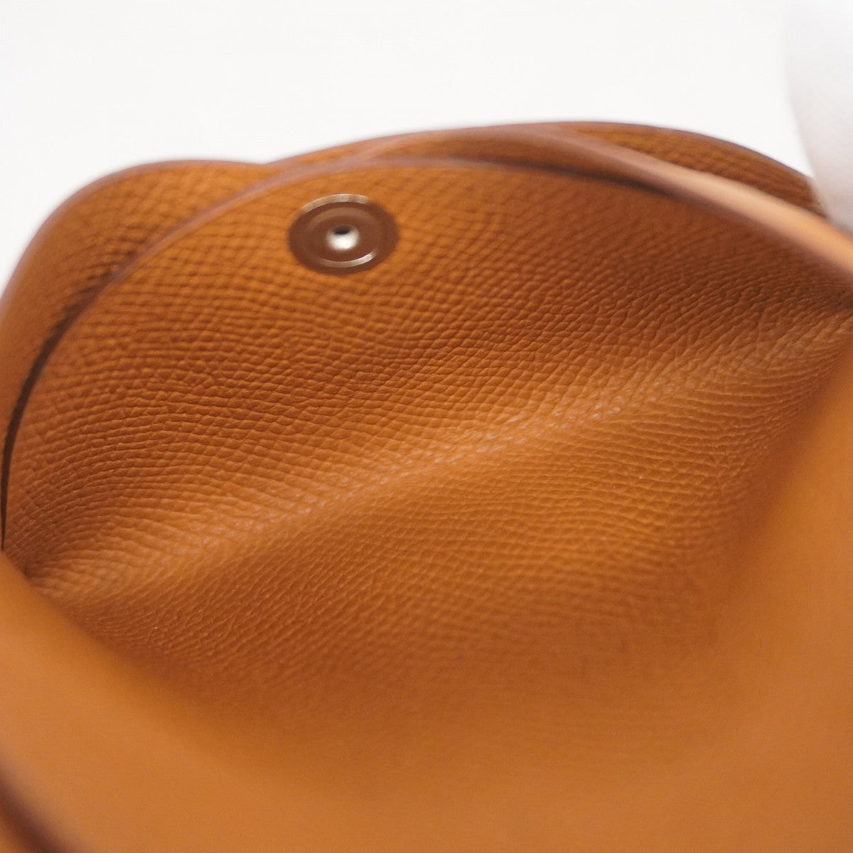 【5ge5812-h】エルメス コインケース カルヴィデュオ ヴォーエプソン ゴールド シルバー金具 B刻印【中古】メンズ レディース ユニセックス