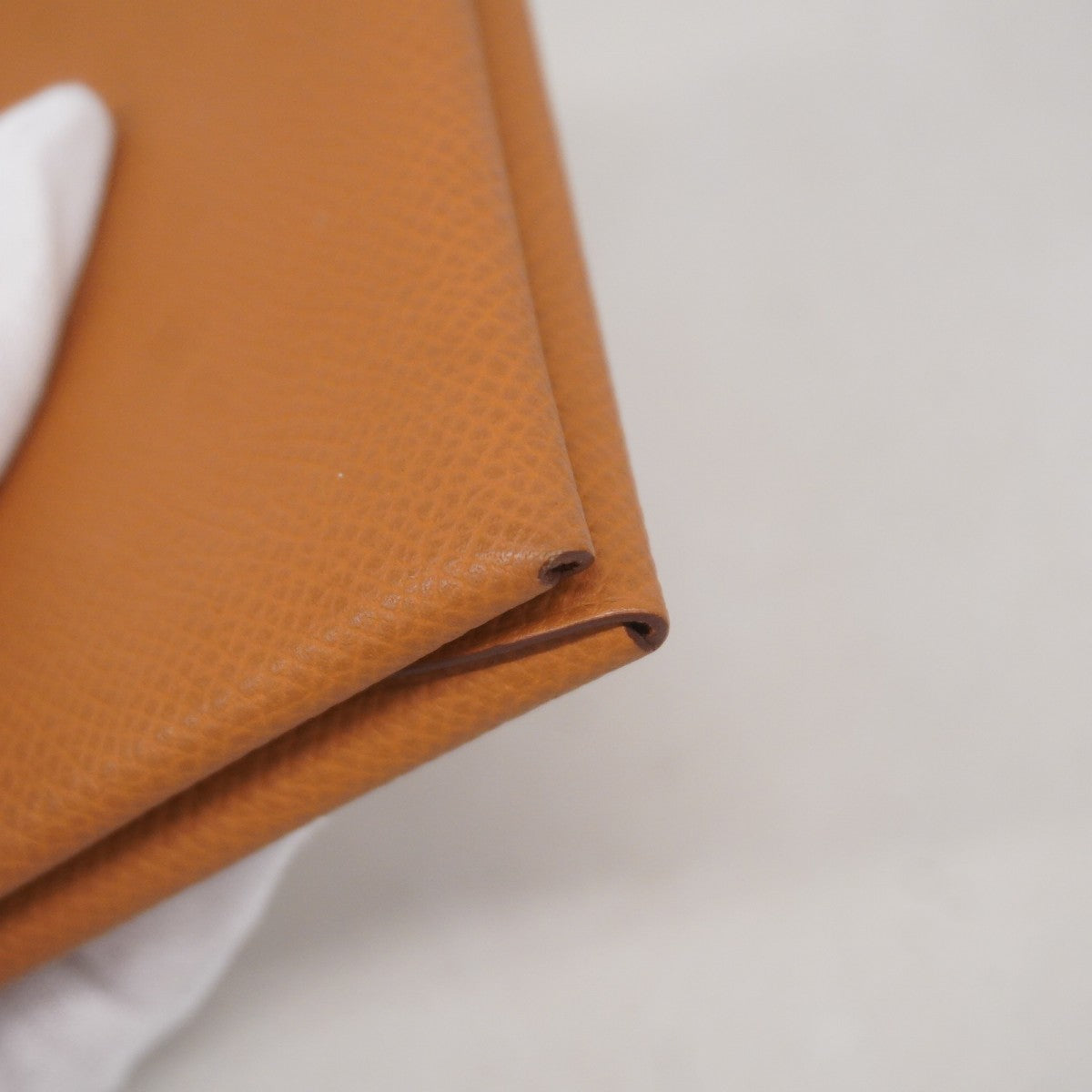 【5ge5812-h】エルメス コインケース カルヴィデュオ ヴォーエプソン ゴールド シルバー金具 B刻印【中古】メンズ レディース ユニセックス