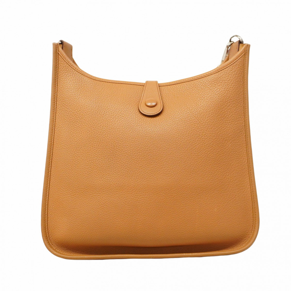 ★SALE【5ge5842-h】エルメス ショルダーバッグ エヴリン1PM トリヨンクレマンス タバックキャメル シルバー金具 □L刻印【中古】レディース