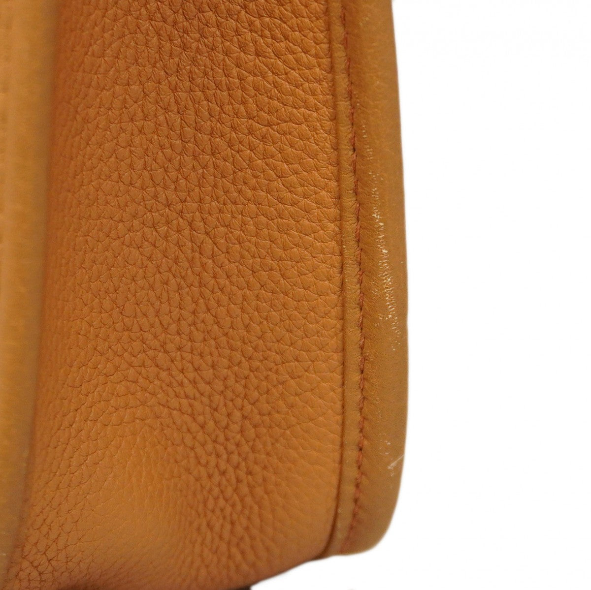 ★SALE【5ge5842-h】エルメス ショルダーバッグ エヴリン1PM トリヨンクレマンス タバックキャメル シルバー金具 □L刻印【中古】レディース