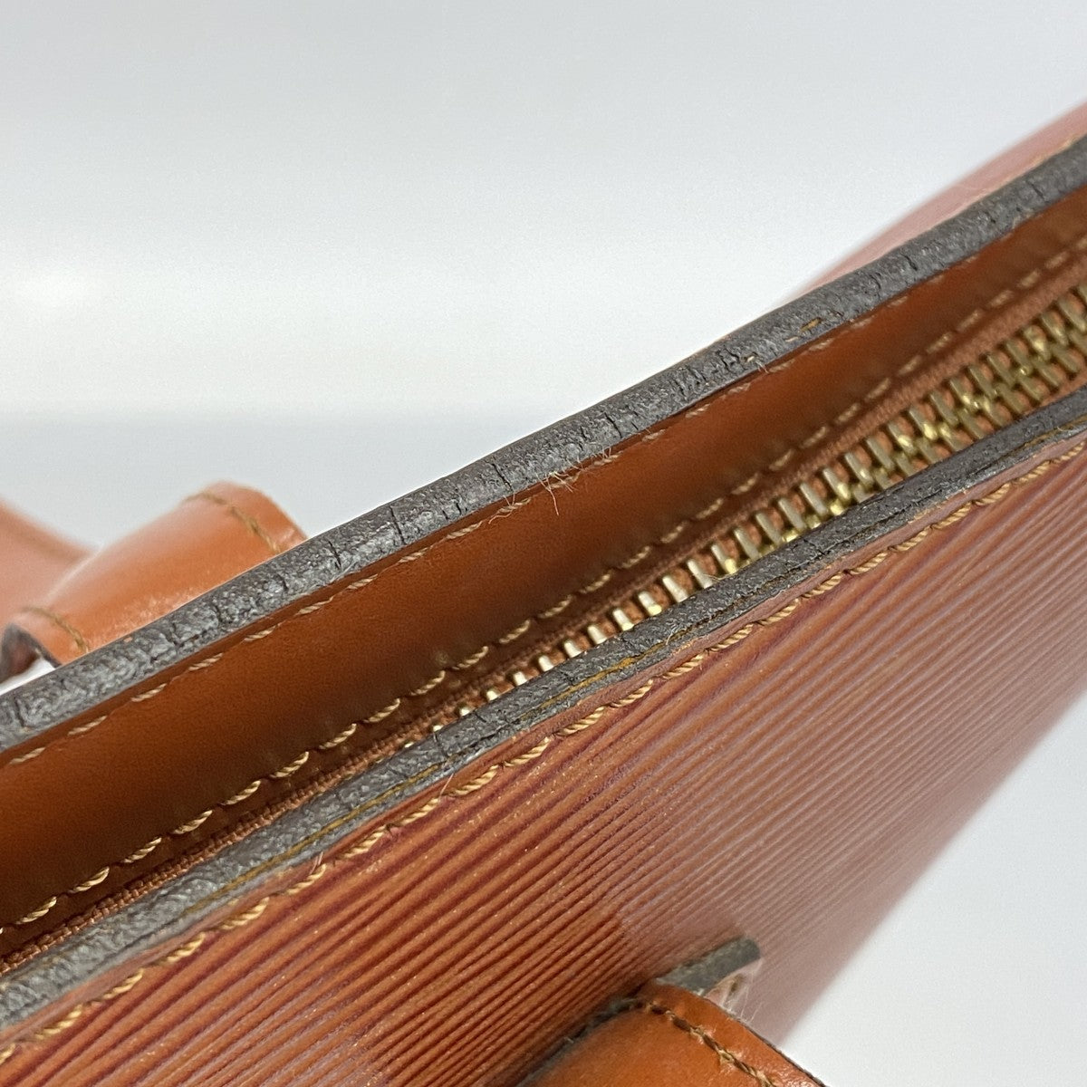 ★SALE【5ge5902-h】ルイヴィトン ショルダーバッグ エピ サンジャックショッピング M52263 ケニアブラウン【中古】レディース