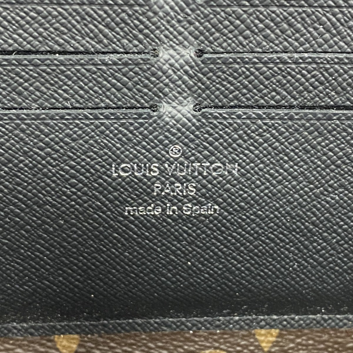 ★SALE【5ge6293-h】ルイヴィトン 長財布 モノグラム・マカサー ジッピードラゴンヌ M69407 ブラウン ブラック【中古】メンズ