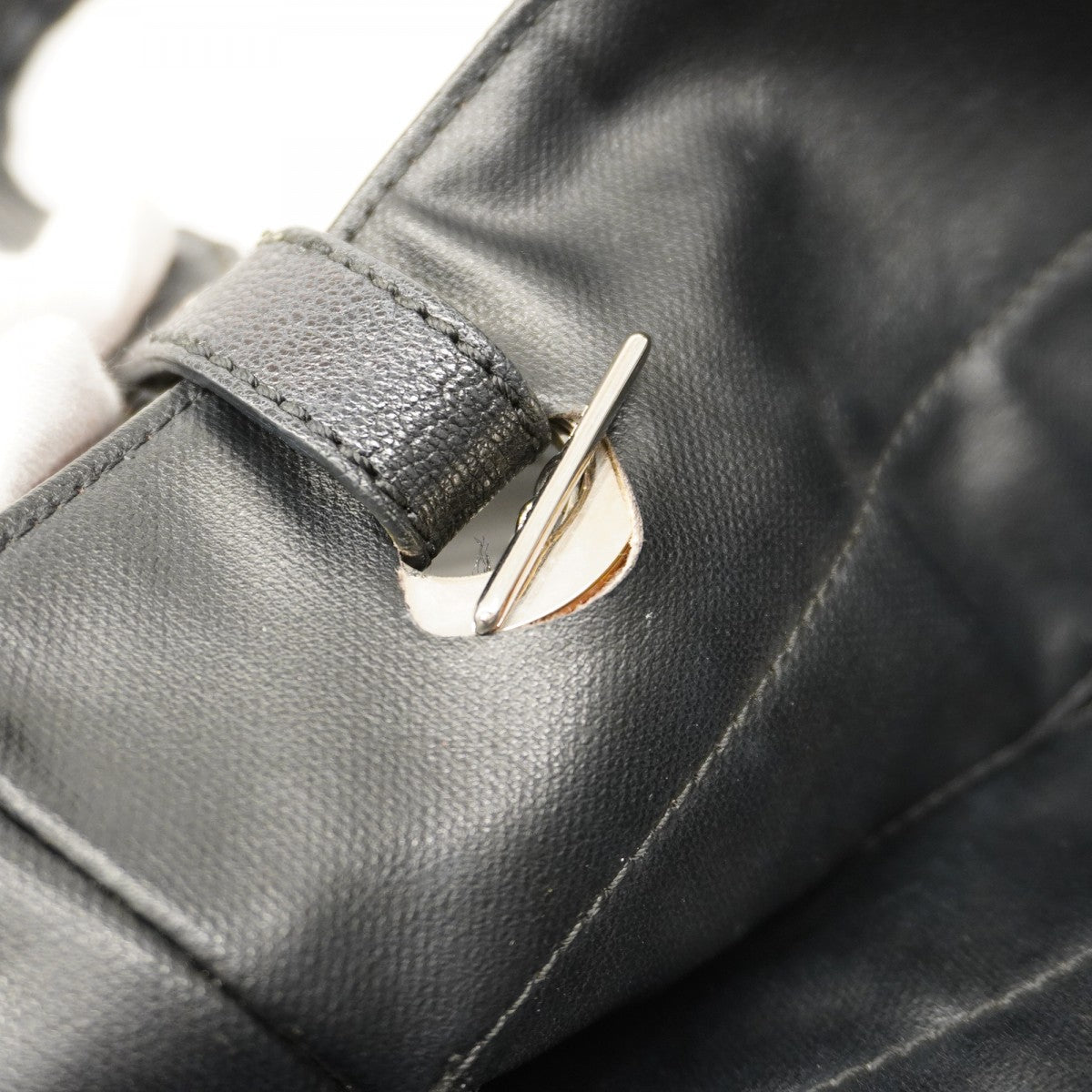 【5ge6362-h】シャネル トートバッグ パリビアリッツ キャンバス ブラック シルバー金具【中古】レディース