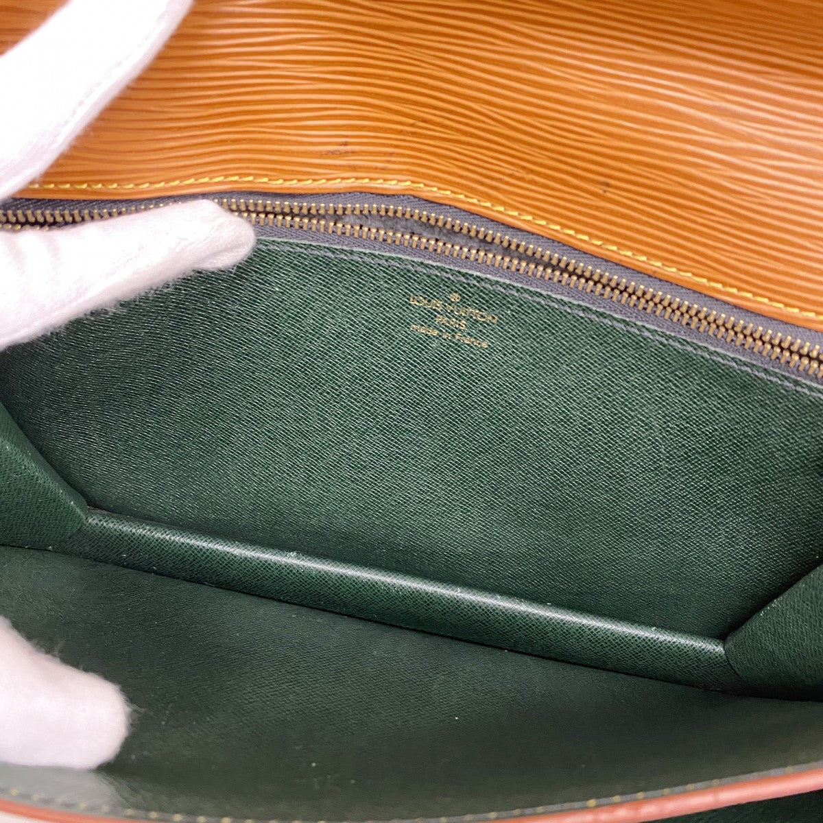 ★SALE【5ge6403-h】ルイヴィトン クラッチバッグ エピ ポシェットセリエドラゴンヌ M52618 ジパングゴールド【中古】メンズ