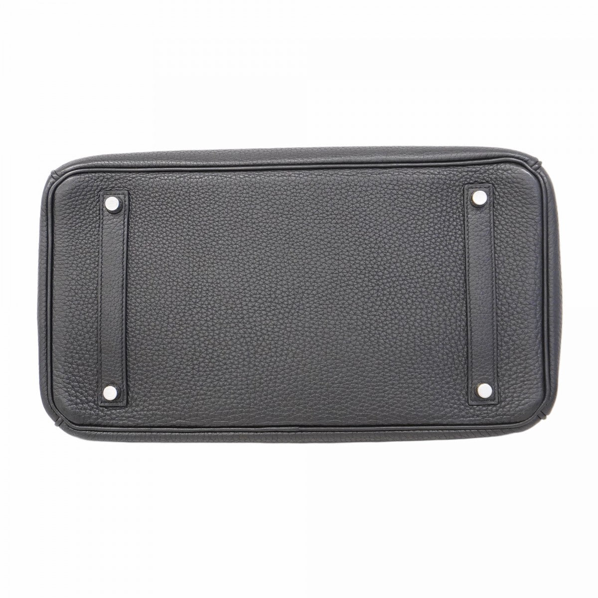 【5ha0185-h】エルメス ハンドバッグ バーキン35 トゴ ブラック シルバー金具 □N刻印【中古】レディース