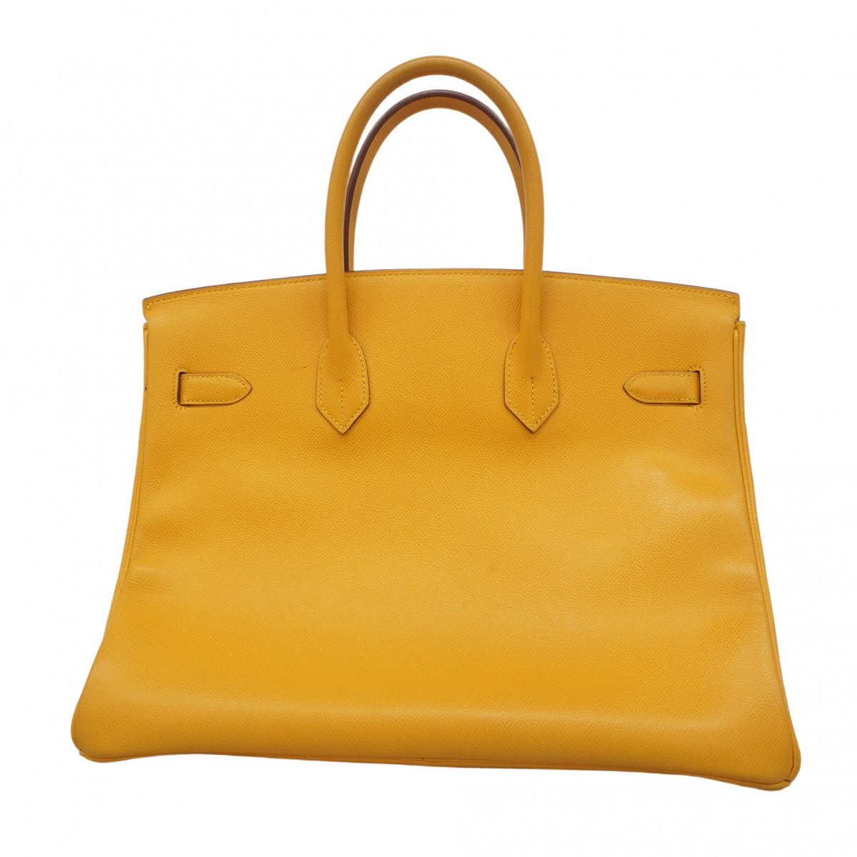 ★SALE【5hb0570-h】エルメス ハンドバッグ バーキン35 クシュベル ジョーヌ ゴールド金具 □B刻印【中古】レディース