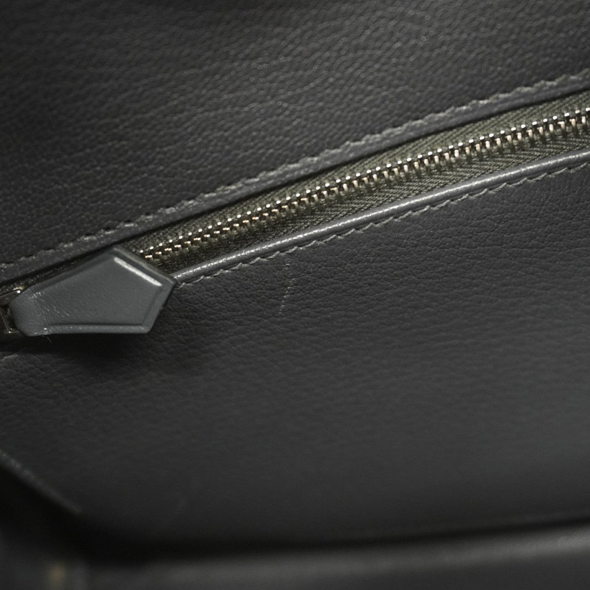 【5hb0958】エルメス ハンドバッグ バーキン30 トワルアッシュ ボックスカーフ アルドワーズ シルバー金具 □K刻印【中古】レディース