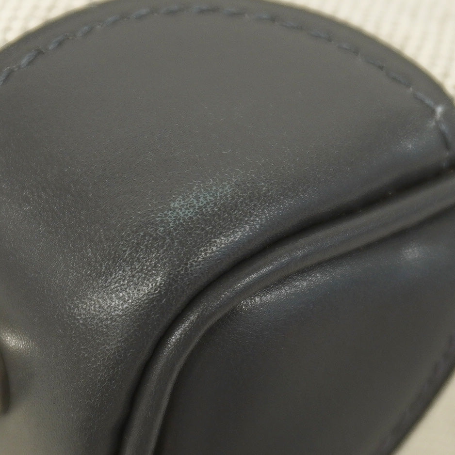 【5hb0958】エルメス ハンドバッグ バーキン30 トワルアッシュ ボックスカーフ アルドワーズ シルバー金具 □K刻印【中古】レディース