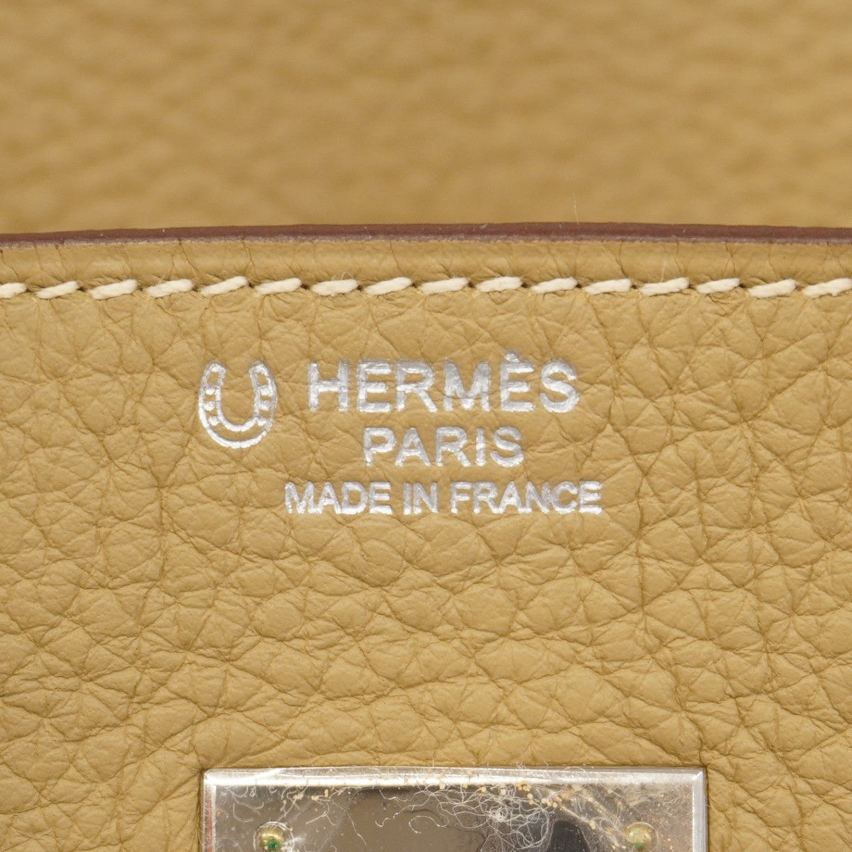 【5hb1075】エルメス ハンドバッグ バーキン30 トリヨンクレマンス パルシュマン/プシエール シルバー金具 □M刻印 SPO【中古】レディース