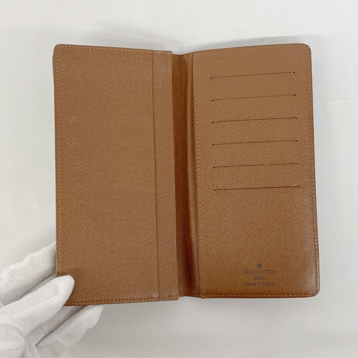 ★SALE【5hb1421】ルイヴィトン 長札入れ モノグラム ポルトカルトクレディ M60825 ブラウン【中古】メンズ