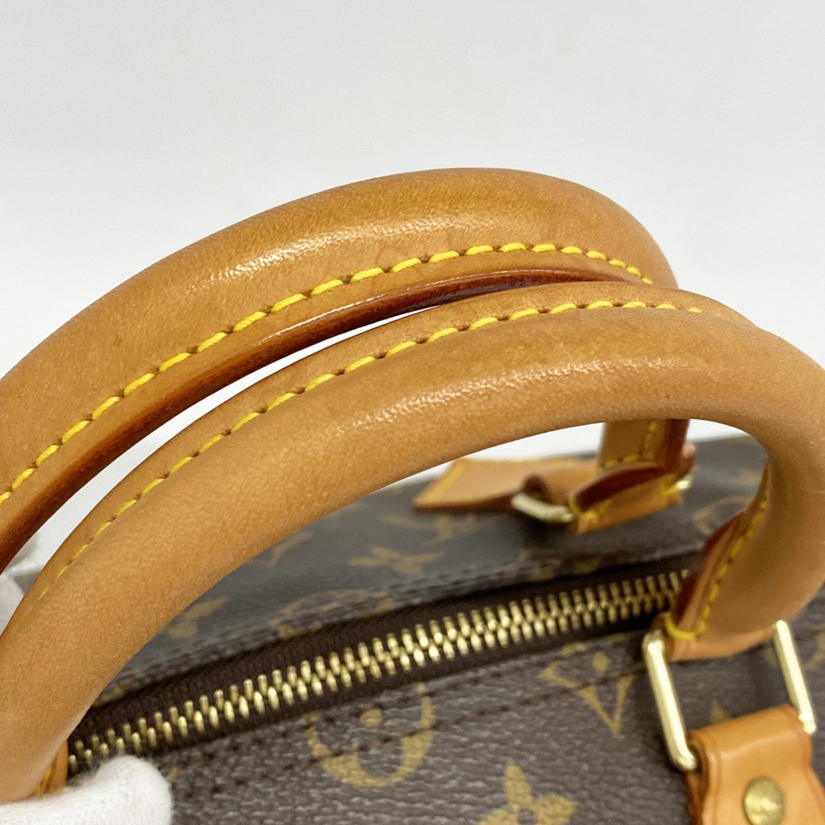 【5hb1575-h】ルイヴィトン ハンドバッグ モノグラム スピーディ35 M41107 ブラウン【中古】レディース