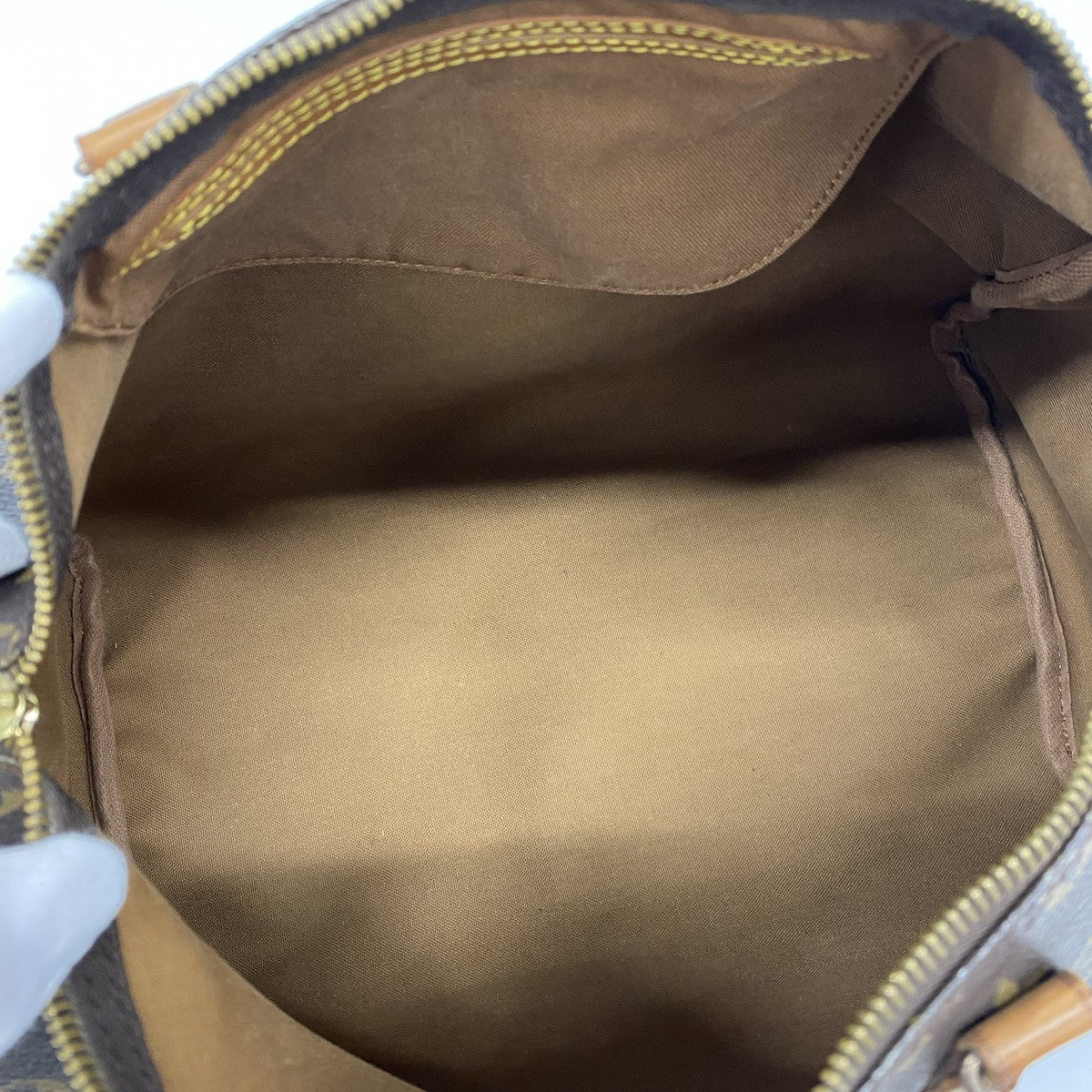 ★SALE【5hc2200-h】ルイヴィトン ハンドバッグ モノグラム スピーディ35 M41107 ブラウン【中古】レディース