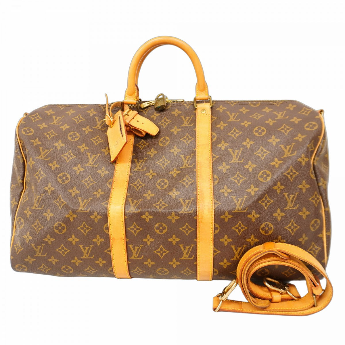 Louis Vuitton ボストンバッグ 中型 ブラウン Louis Vuitton ボストンバッグ 中型 ダークブラウン - メルカリ