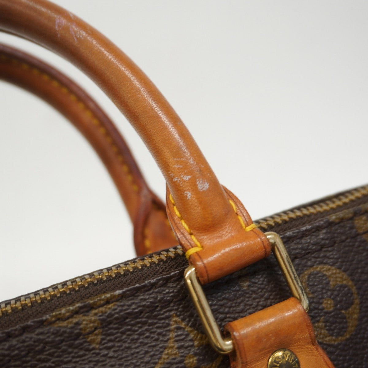 【5he4479】ルイヴィトン ハンドバッグ モノグラム スピーディ30 M41108 ブラウン【中古】レディース