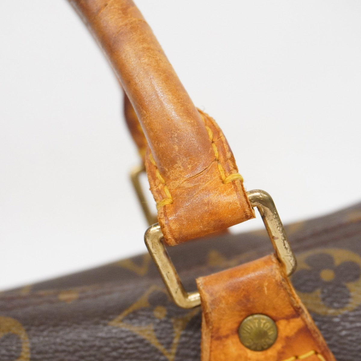 【5he4575】ルイヴィトン ハンドバッグ モノグラム スピーディ30 M41108 ブラウン【中古】レディース