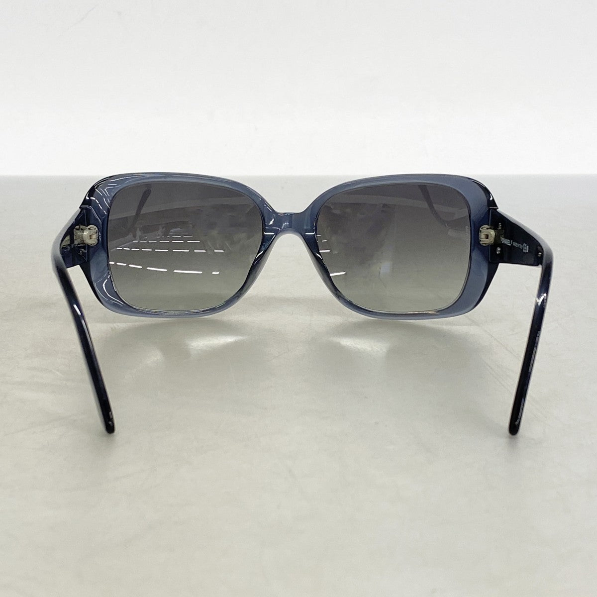【5he4783-h】シャネル サングラス 5101 プラスチック ブラック シルバー金具【中古】レディース