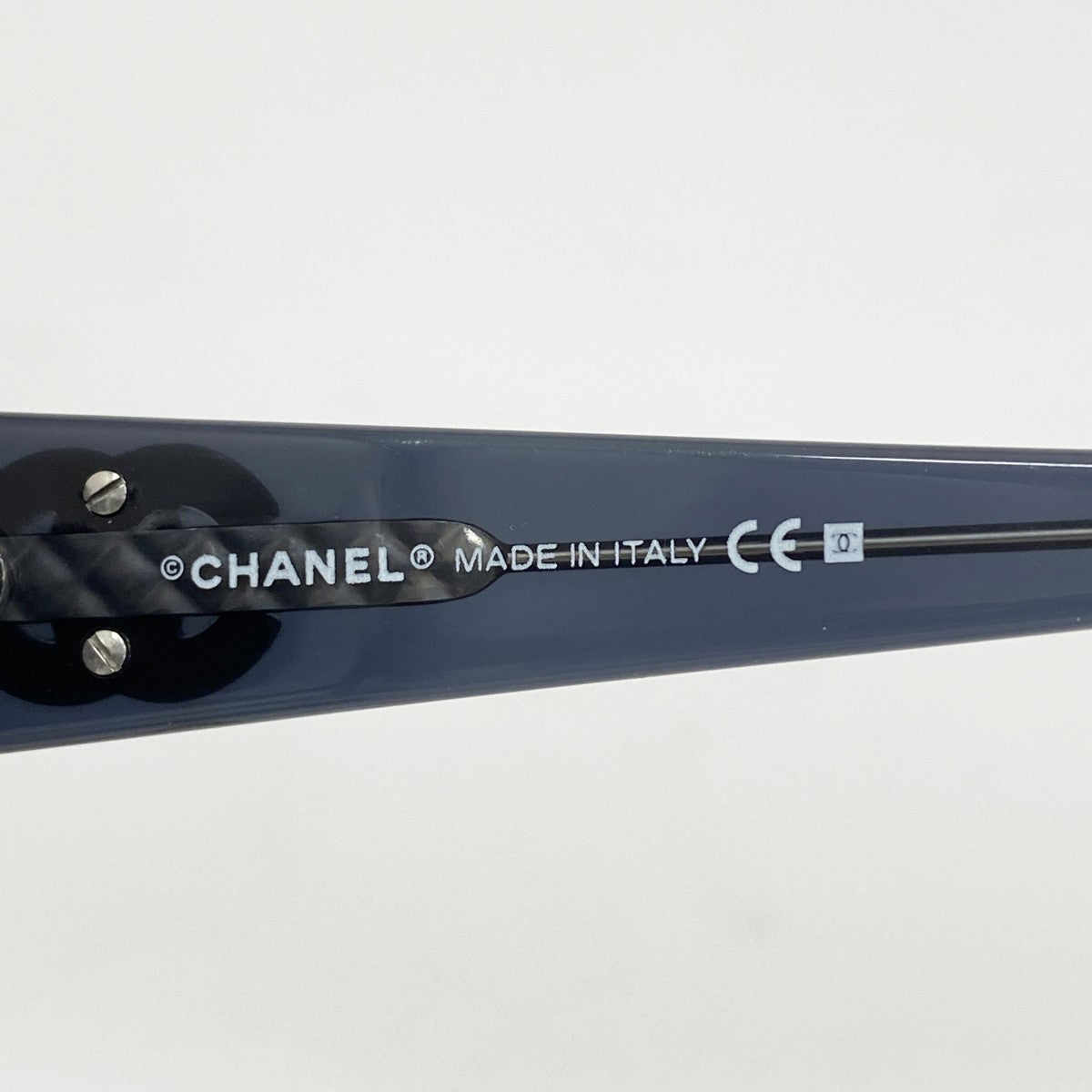 【5he4783-h】シャネル サングラス 5101 プラスチック ブラック シルバー金具【中古】レディース