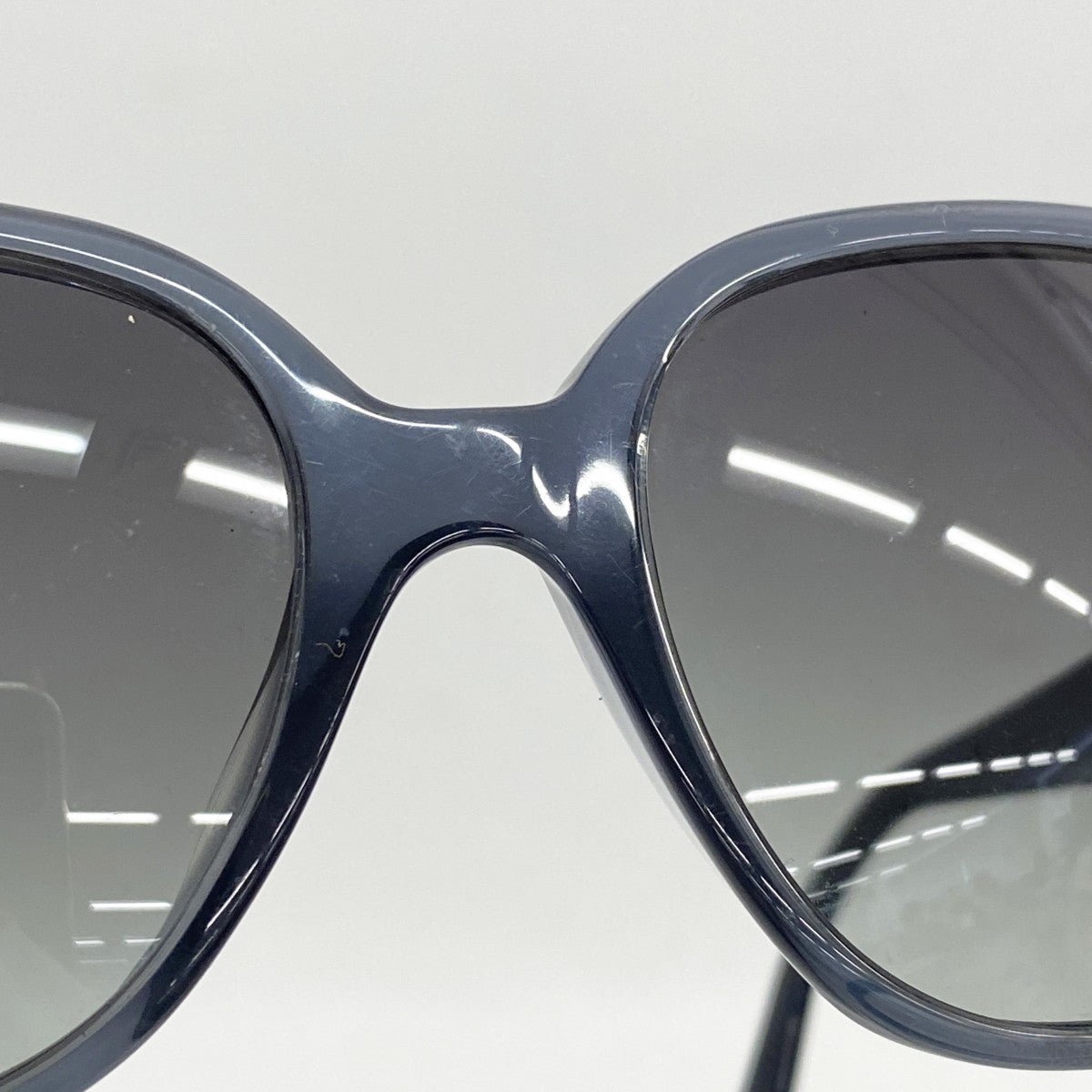 【5he4783-h】シャネル サングラス 5101 プラスチック ブラック シルバー金具【中古】レディース