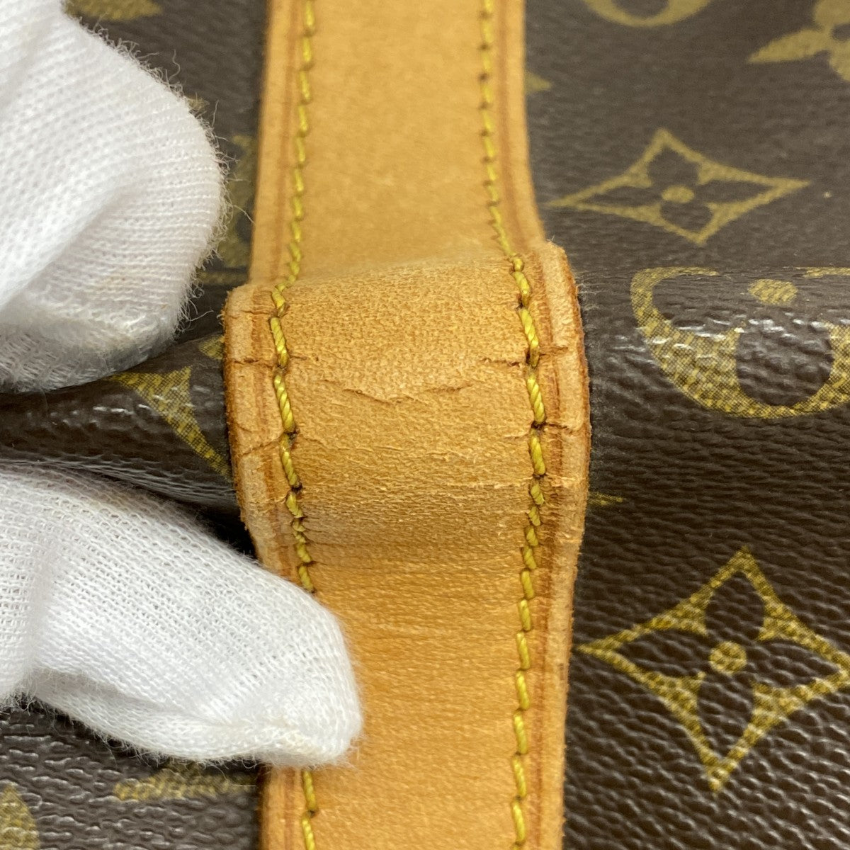 【5he4943-h】ルイヴィトン ボストンバッグ モノグラム キーポル55 M41424 ブラウン【中古】メンズ レディース ユニセックス