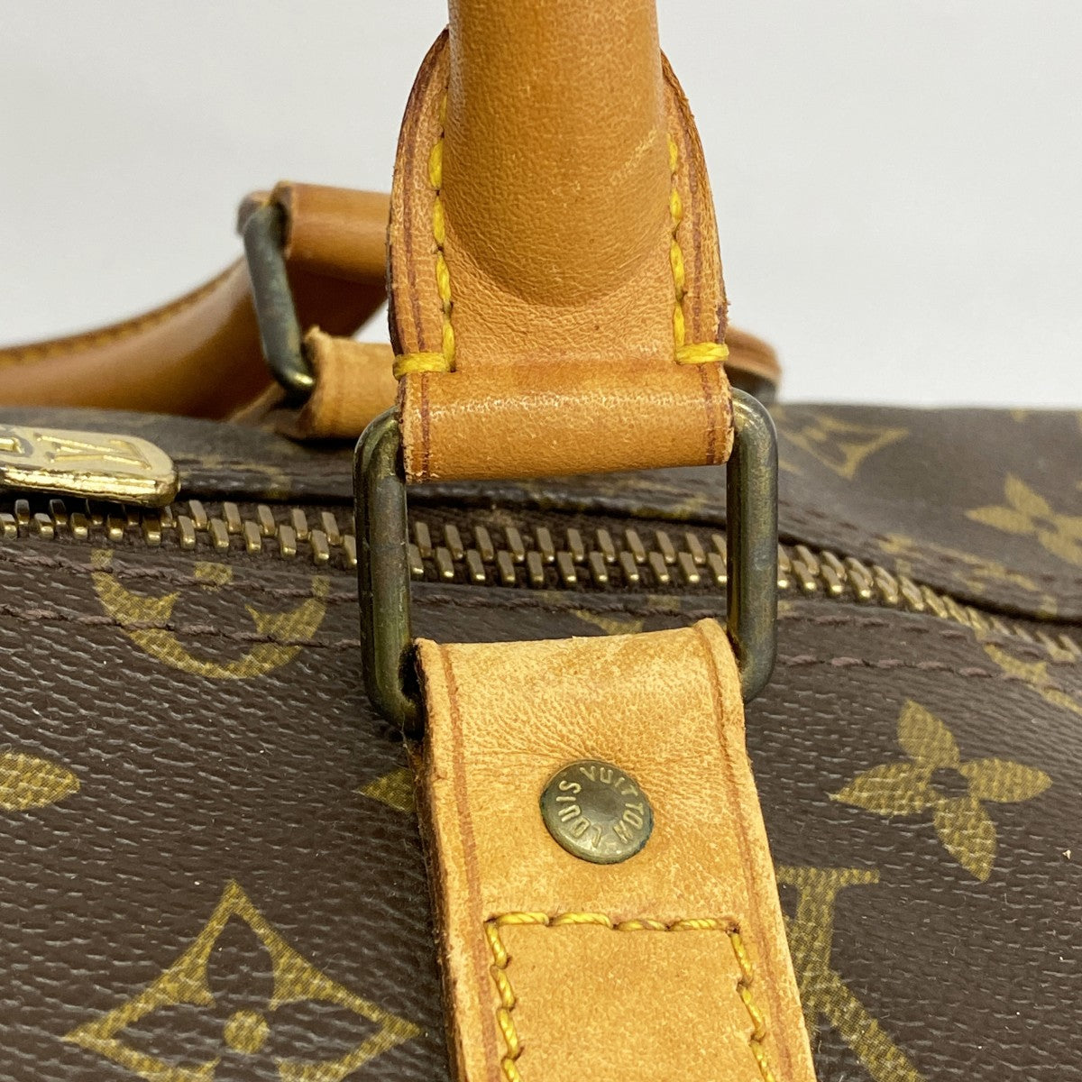 【5he4943-h】ルイヴィトン ボストンバッグ モノグラム キーポル55 M41424 ブラウン【中古】メンズ レディース ユニセックス