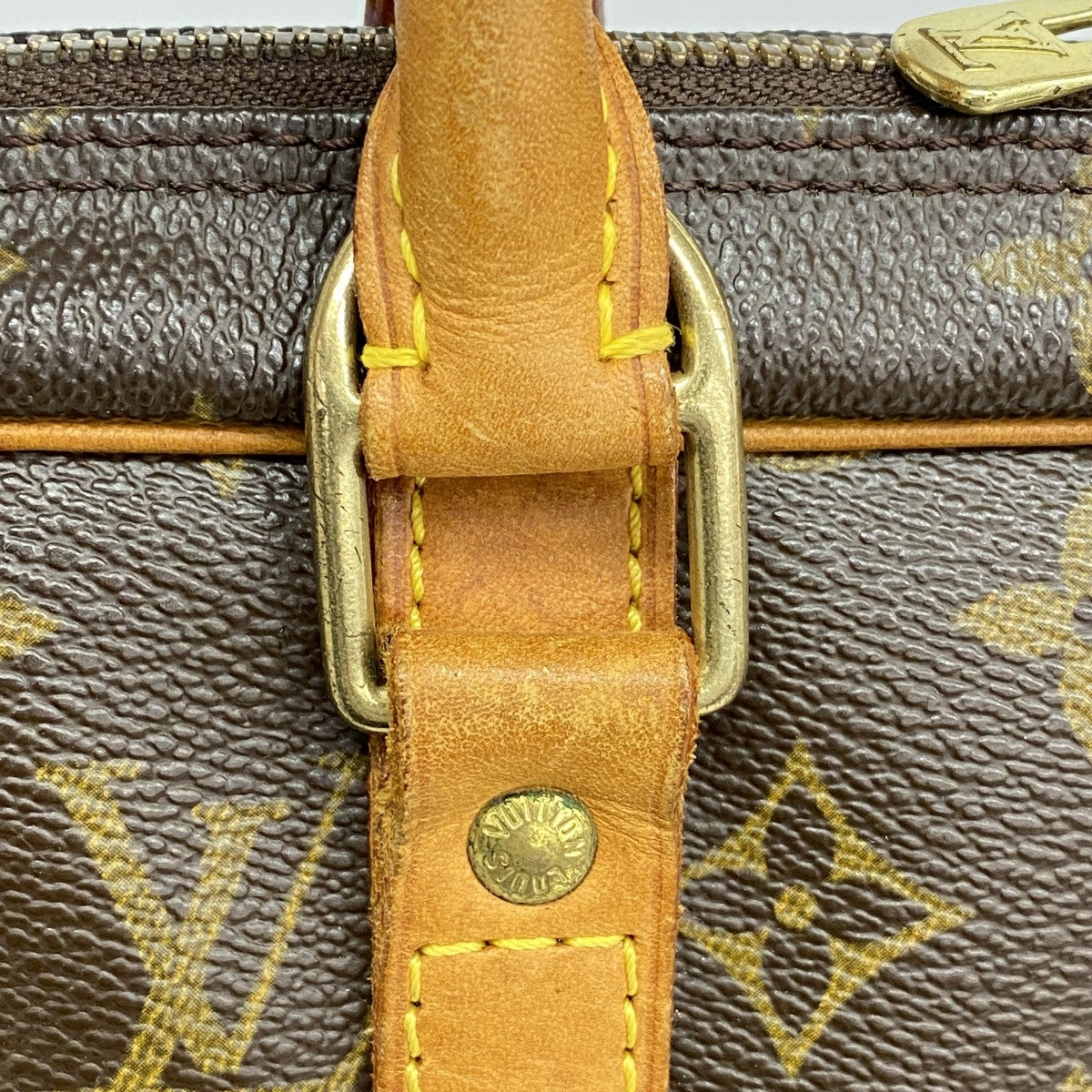 【5he4948-h】ルイヴィトン ブリーフケース モノグラム ポルトドキュマンヴォワヤージュ M53361 ブラウン【中古】メンズ