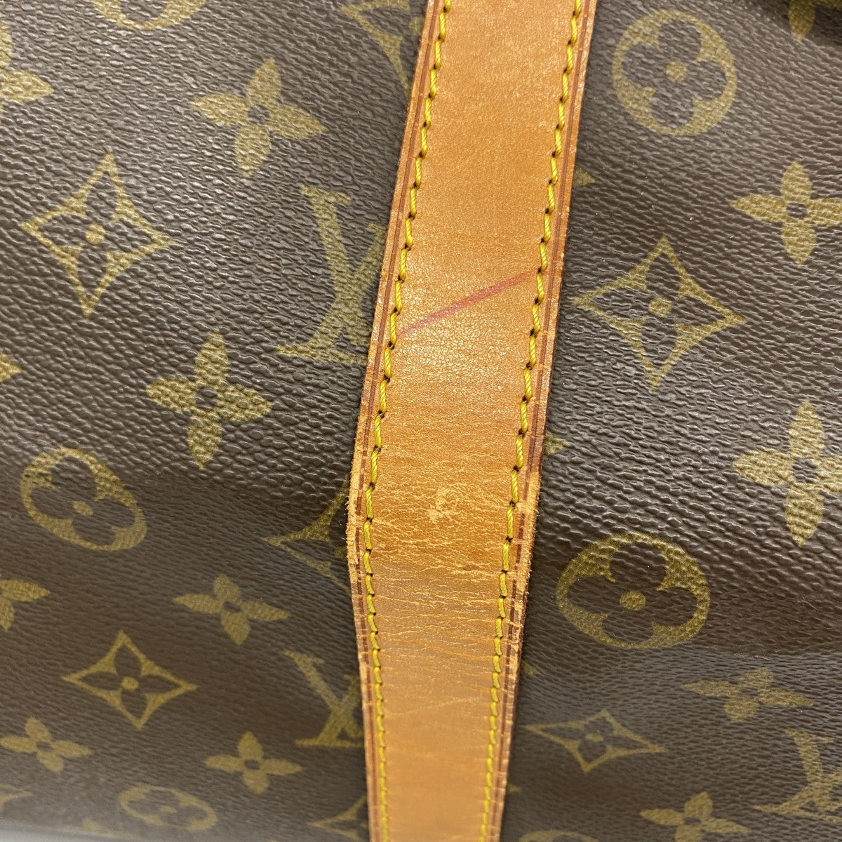 【5he4955-h】ルイヴィトン ボストンバッグ モノグラム キーポルバンドリエール55 M41414 ブラウン【中古】メンズ レディース ユニセックス