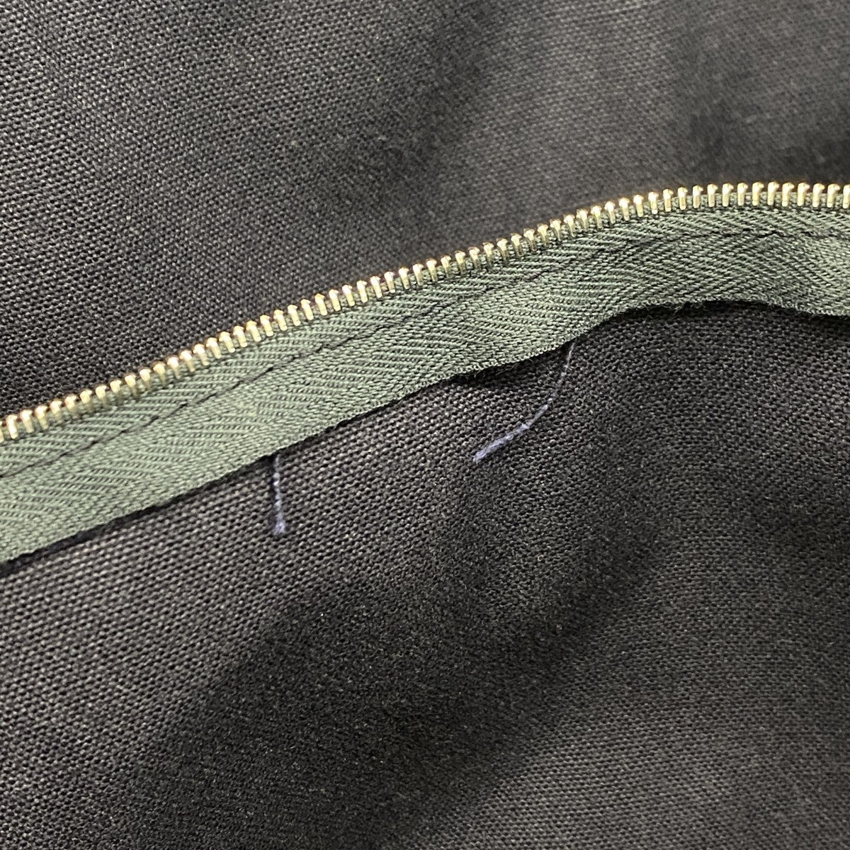 【5he5078-h】エルメス トートバッグ フールトゥGM キャンバス ネイビー シルバー金具【中古】メンズ レディース ユニセックス