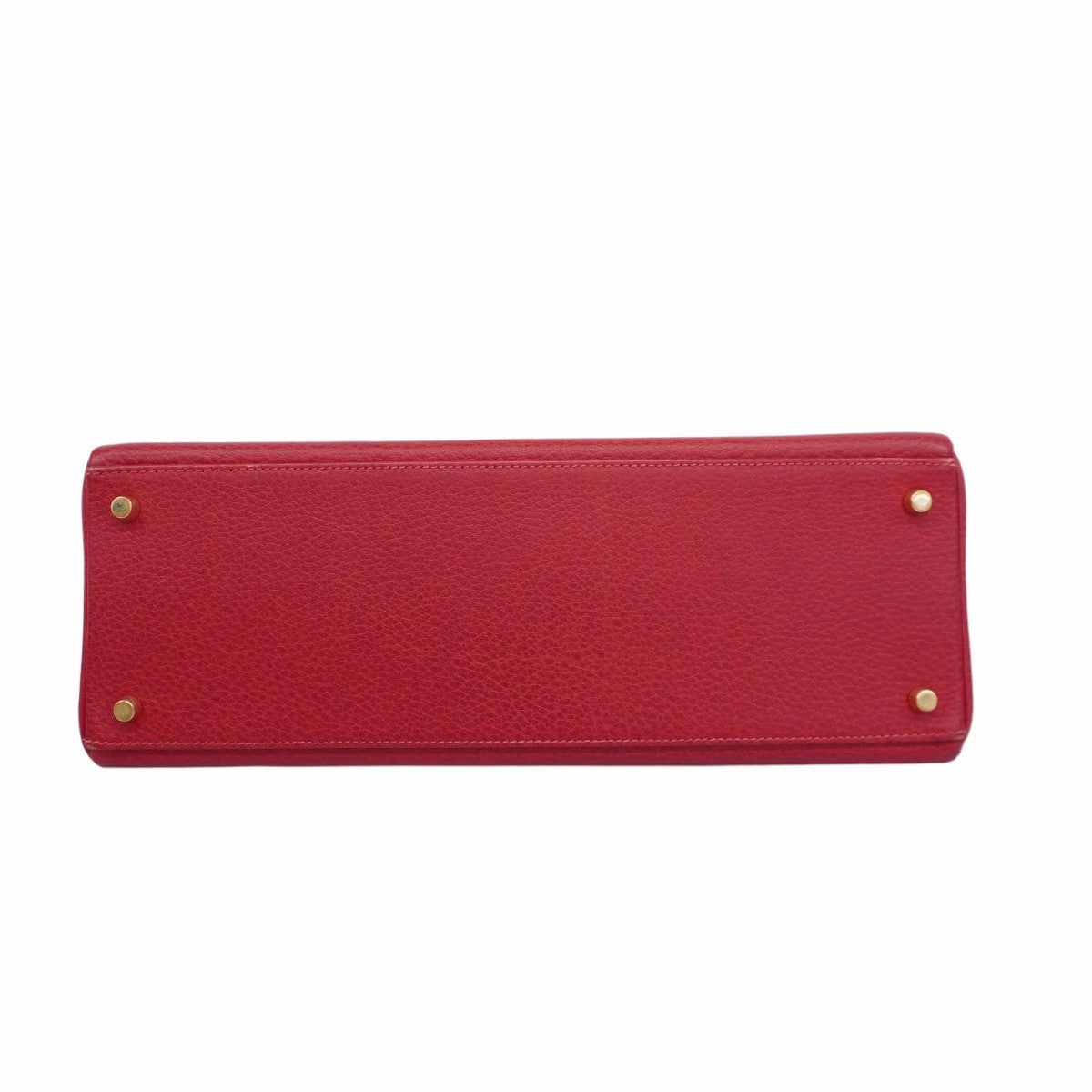 【5he5087-h】エルメス ハンドバッグ ケリー35 トゴ ルージュヴィフ ゴールド金具 □I刻印【中古】レディース