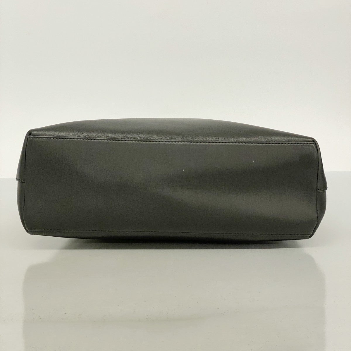 【5he5143-h】グッチ ハンドバッグ バンブー 001 3244 レザー ブラック シルバー金具【中古】レディース