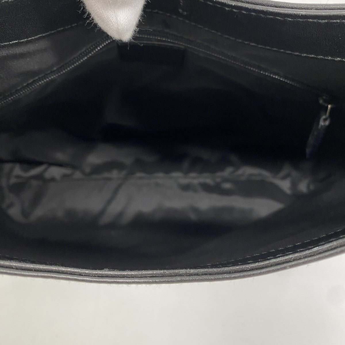 【5he5143-h】グッチ ハンドバッグ バンブー 001 3244 レザー ブラック シルバー金具【中古】レディース