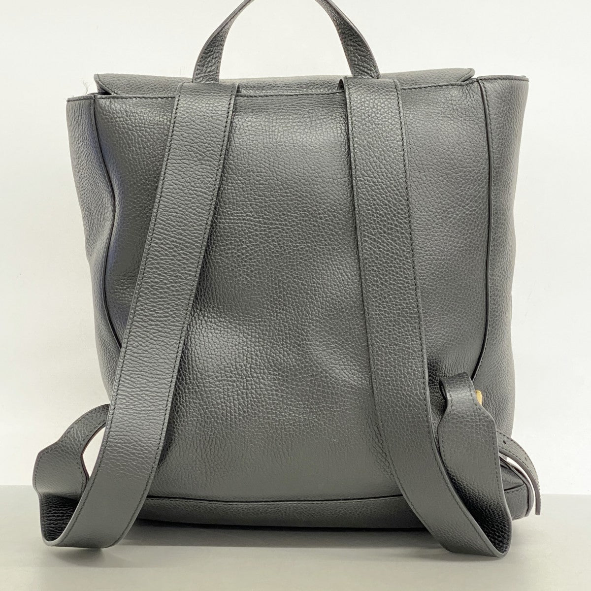 【5he5216-h】グッチ リュック・デイパック GGマーモント 429007 レザー ブラック ゴールド金具【中古】メンズ レディース ユニセックス