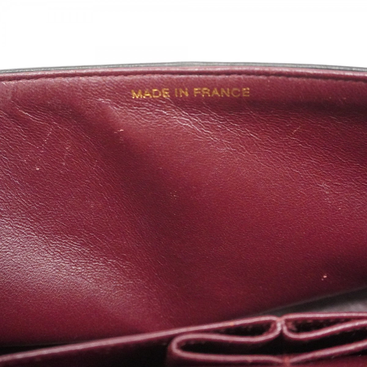【5he5367-e】シャネル ショルダーバッグ マトラッセ Wフラップ Wチェーン ラムスキン ブラック ゴールド金具【中古】レディース