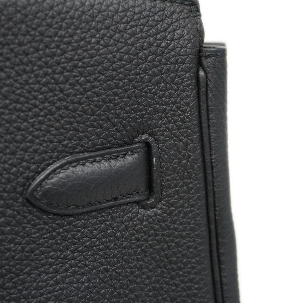 【5he5646-h】エルメス ハンドバッグ バーキン35 トゴ ブラック シルバー金具 C刻印【中古】レディース