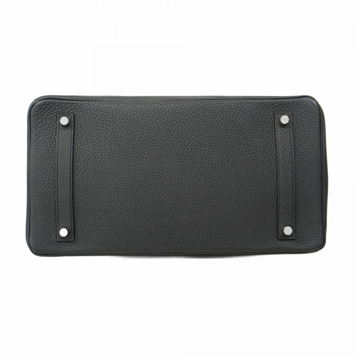 【5he5646-h】エルメス ハンドバッグ バーキン35 トゴ ブラック シルバー金具 C刻印【中古】レディース