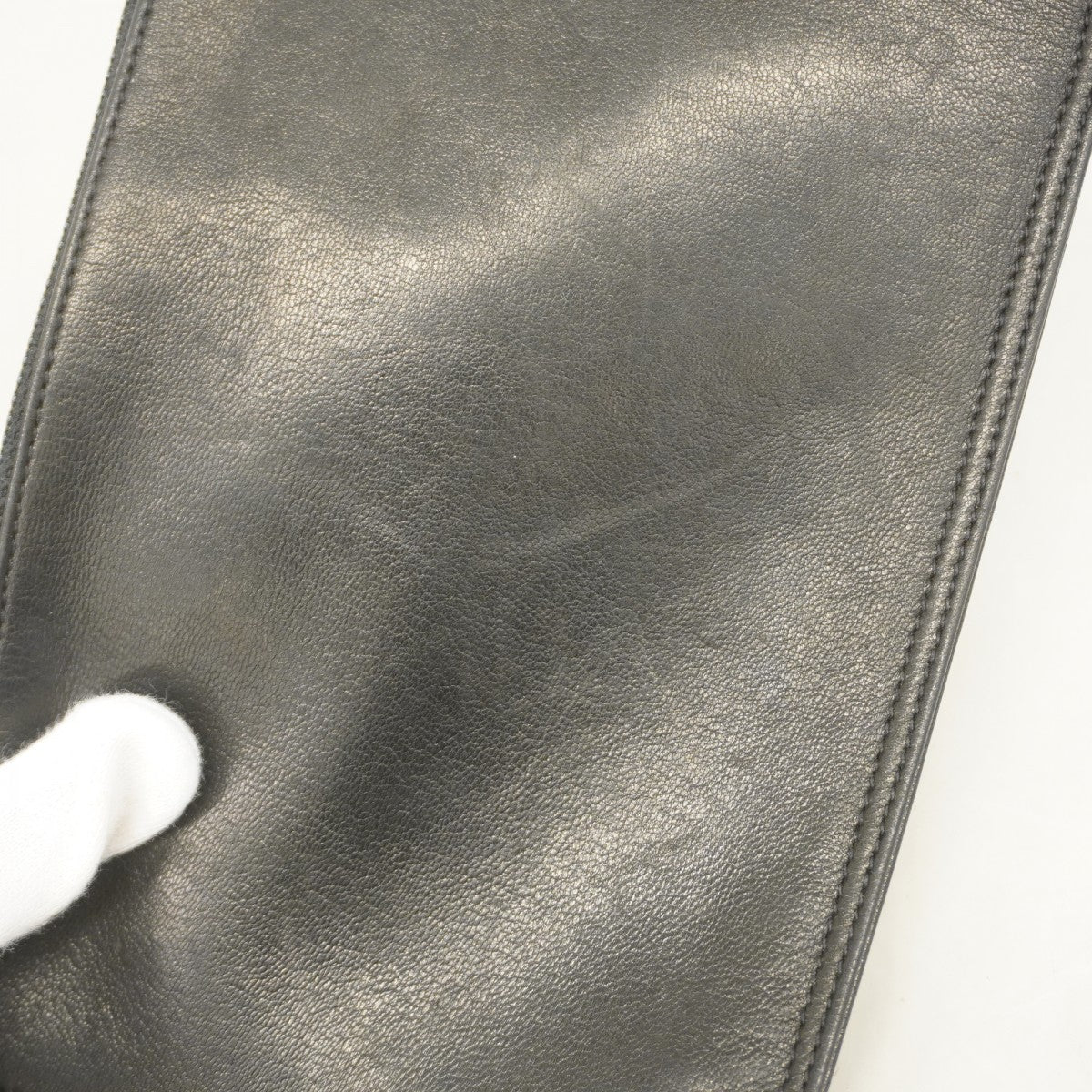 ★SALE【5he5696-h】シャネル ショルダーバッグ マトラッセ ラムスキン ブラック ゴールド金具【中古】レディース