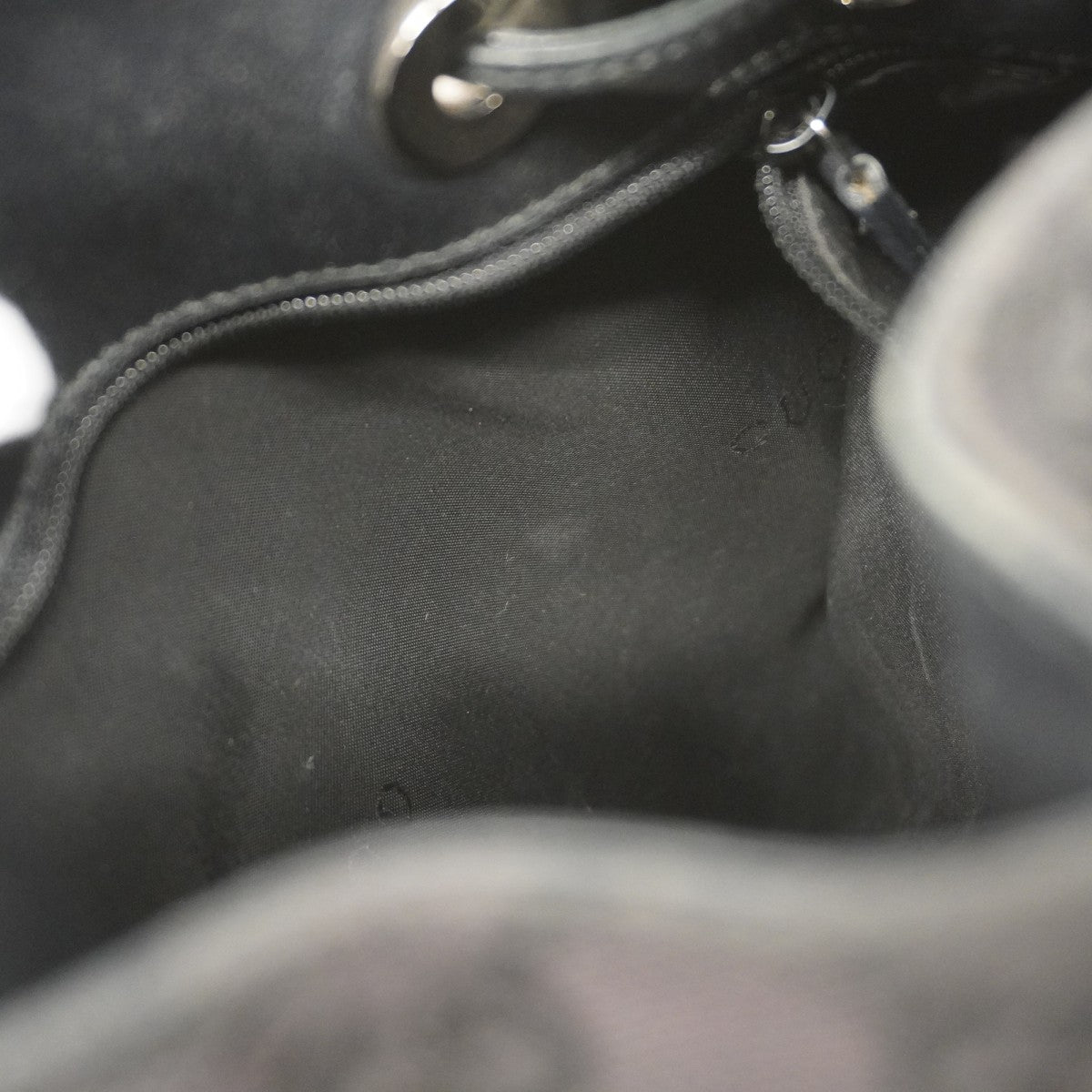 ★SALE【5he5722】グッチ ショルダーバッグ GGキャンバス バンブー 001 4033 キャンバス ブラック シルバー金具【中古】レディース