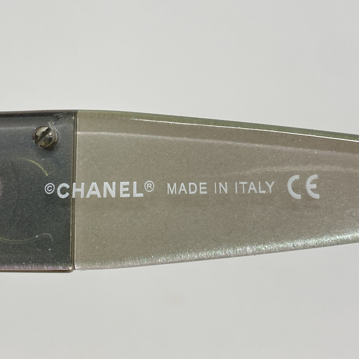★SALE【5he5737】シャネル サングラス 4117-B プラスチック ブラック オーロラ シルバー金具【中古】レディース