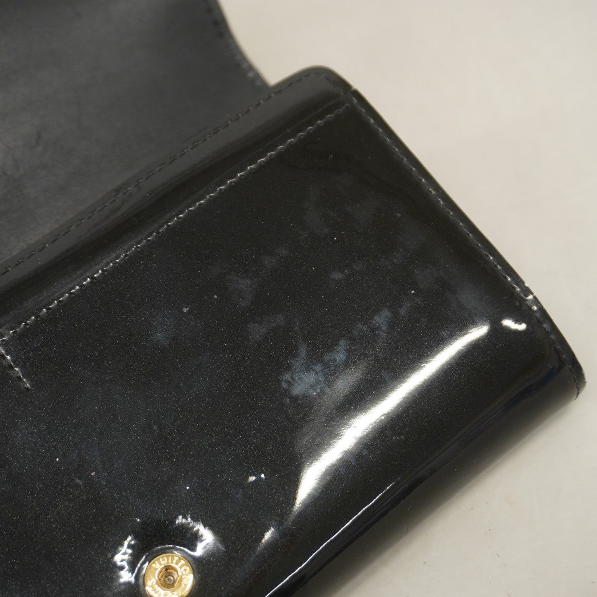 ★SALE【5he5758】ルイヴィトン 長財布 ヴェルニ ポルトフォイユルイーズ M61316 ノワール【中古】レディース