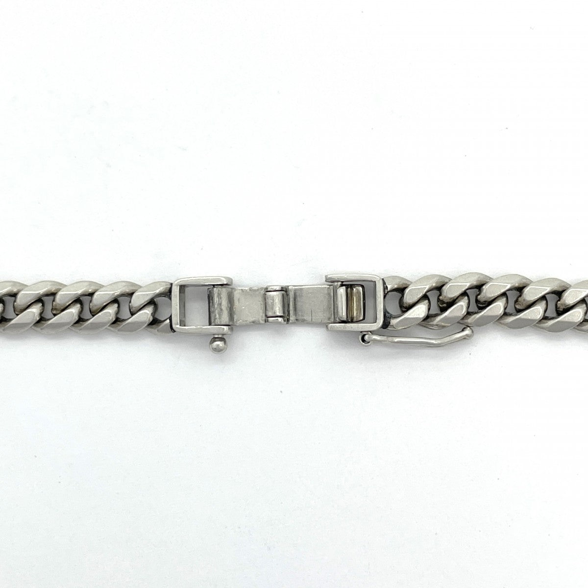 【5khd231】喜平 ネックレス Pt850 プラチナ 6面 シングル 52.5cm 51.5g キヘイ【中古】メンズ レディース ユニセックス